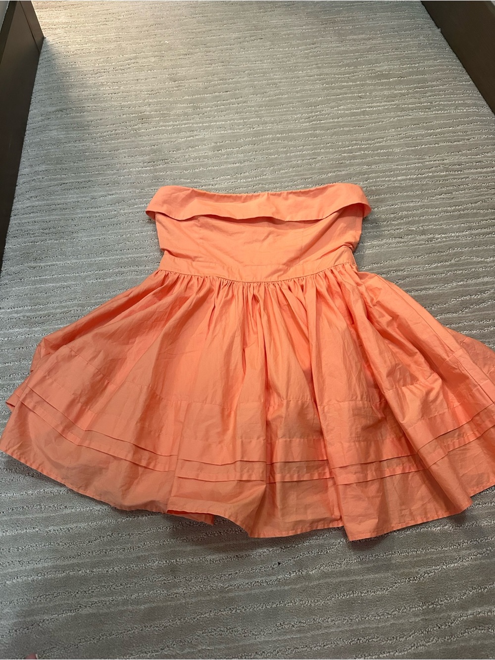 Strapless Coral Women’s Dress